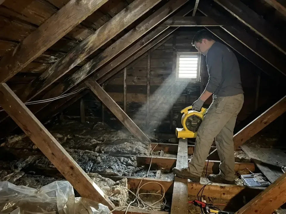 attic-water-damage-drying-proc-007 — frequently asked questions, Emergency Water Extraction & 24/7 Flood Response in Long Be…